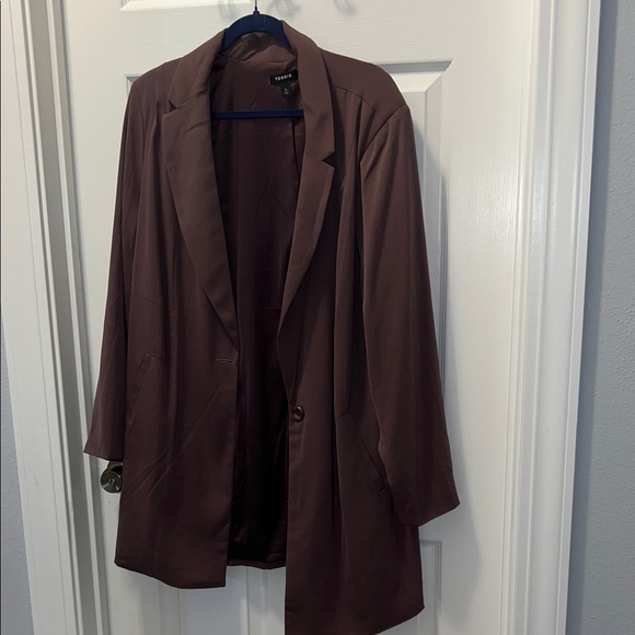 Torrid Deep Purple Blazer - Picture 1 of 8